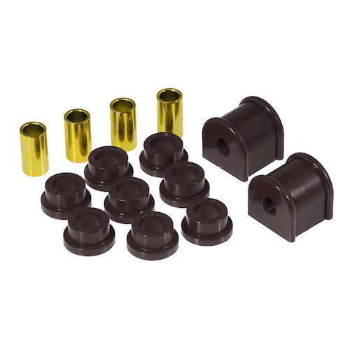 Jeep Wrangler TJ Polyurethan Stabigummi Set Stabibuchsen hinten schwarz Ø 13mm Prothane 96-06