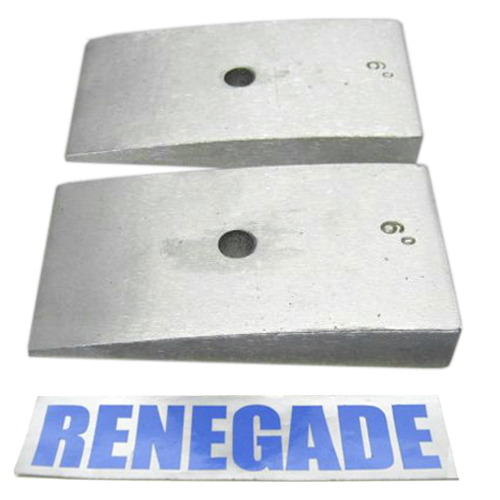 Jeep CJ Wrangler YJ Cherokee XJ Achskeile hinten 6° Grad für