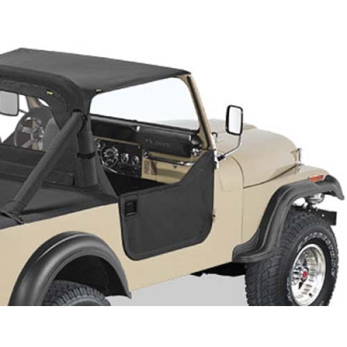 Jeep CJ CJ7 CJ8 Halbtüren Black Crush Bestop 80-86