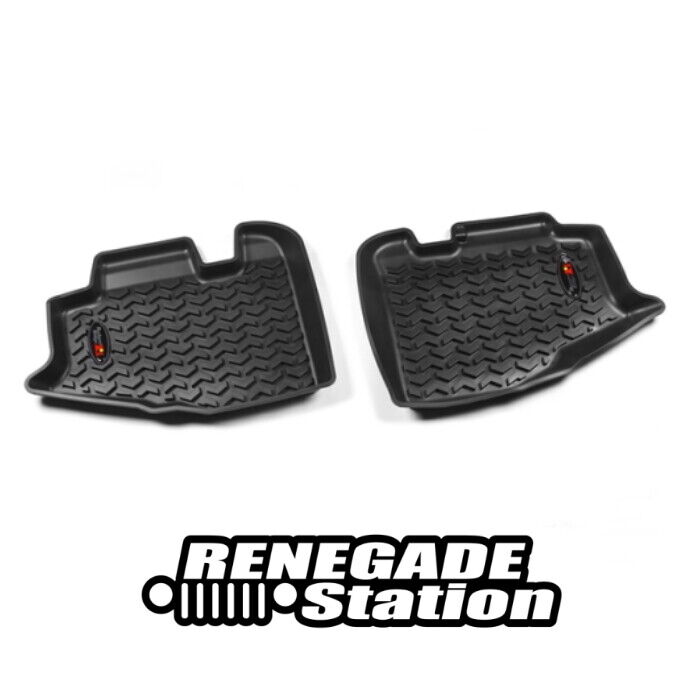 Jeep Wrangler TJ Fußmatten Set Fußraumwannen hinten All Terrain Rugged Ridge 96-06