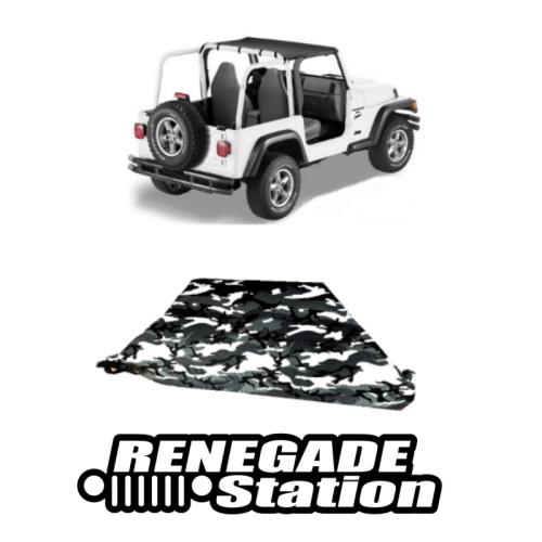 Jeep Wrangler TJ Header Bikini Top Targa Style Urban Carmouflage Special Edition Bestop 96-02