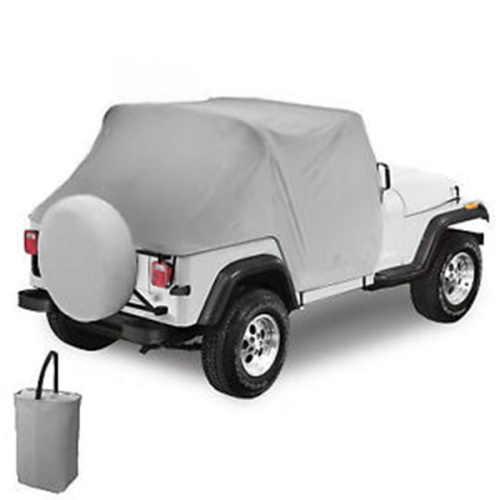 Jeep CJ All Weather Trail Cover Grau Regenschutz Abdeckung Bestop 76-86