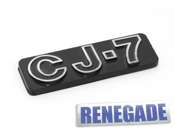 Jeep CJ CJ7 Emblem Embleme Schriftzug 76-86