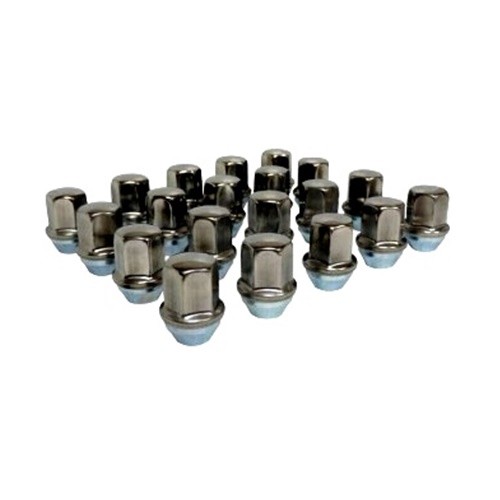 Jeep Gladiator JT 20er Set Radmuttern aus Edelstahl mit Kapp