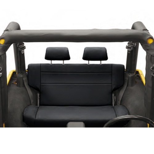 Jeep Wrangler TJ Sitzbank Rücksitzbank Sitz klappbar inkl. Kopfstützen Black Denim Bestop 96-06