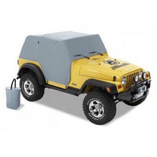 Jeep Wrangler TJ All Weather Trail Cover Regenschutz Abdeckung Grau Bestop 96-06