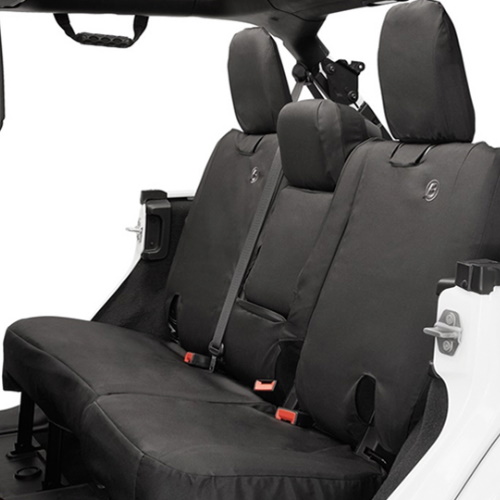 Jeep Wrangler JL 4-türer Sitzbezüge Sitzbezug hinten mit Mittelarmlehne schwarz Diamond Bestop 18-