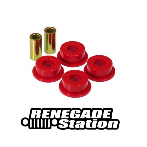 Jeep Wrangler TJ Polyurethan Panhardstabbuchsen Buchsen Panhardstab hinten rot Prothane 96-06