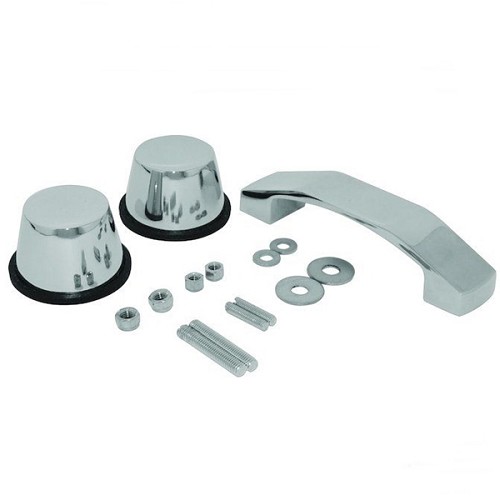 Jeep Wrangler JK Set Auflagebügel Motorhaube Scheibenrahmen