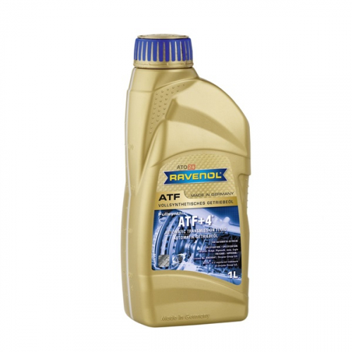 RAVENOL ATF+4 Fluid 1 ltr. Getriebeöl Verteilergetriebeöl für MP1622C Verteilergetriebe