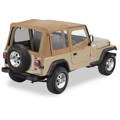 Jeep Wrangler YJ Ersatzverdeck Softtop Verdeck Hülle Spice Sailcloth 88-95