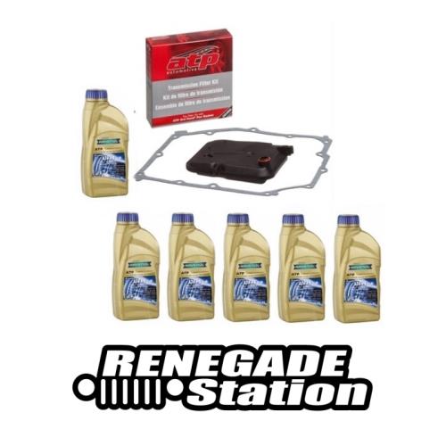 Jeep Wrangler JK Automatikgetriebefilter Getriebefilter Set inkl. 6ltr. ATF+4 Getriebeöl 42RLE Automatikgetriebe 07-10