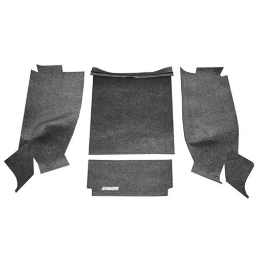 Jeep Wrangler YJ Teppich Set hinten Kofferraum mit Hecktürve