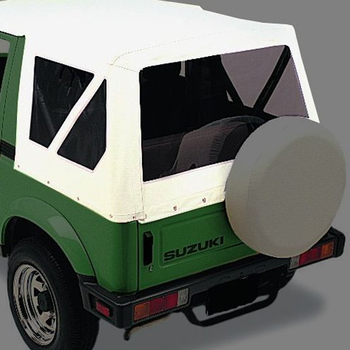 Suzuki Samurai Radhülle Reserveradhülle Ersatzradhülle Grau Denim (26.5" x 7.5") Bj. 88-94