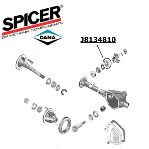 Jeep Grand Cherokee ZJ ZG Simmerring Kardan Eingang Dana 44