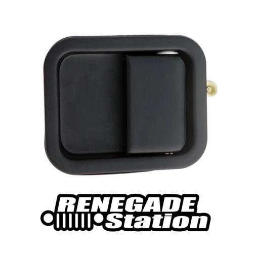 Jeep Wrangler TJ Premium Türgriff Türgriffmulde außen links schwarz Vollstahltüren Bj. 96-06
