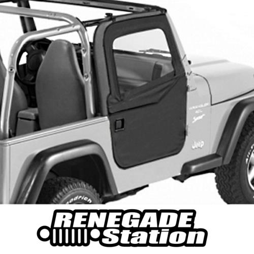 Jeep Wrangler TJ Satz teilbare Türen Supertop Doors Black Diamond Bestop 96-06