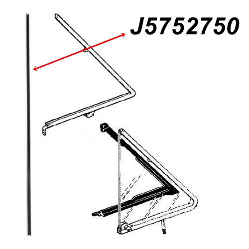 Jeep Wagoneer & Grand Wagoneer SJ Fensterführung Schiene Fensterschiene Tür vorne 63-91