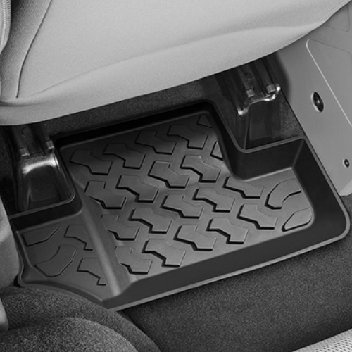 Jeep Wrangler JK 2-türer Fußmatten Set Fußraumwannen hinten All Terrain Bestop 11-17