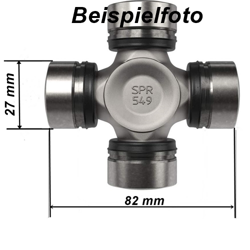 Jeep Comanche MJ Kreuzgelenk Steckachse Antriebswelle 82 x 27mm ohne ABS Spicer 86-92