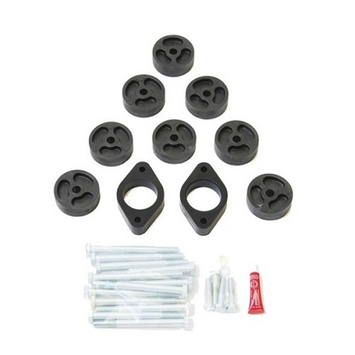 Jeep Wrangler JK Body Lift Karosserieauflage Kit 1'' 25mm Höherlegung 12-18