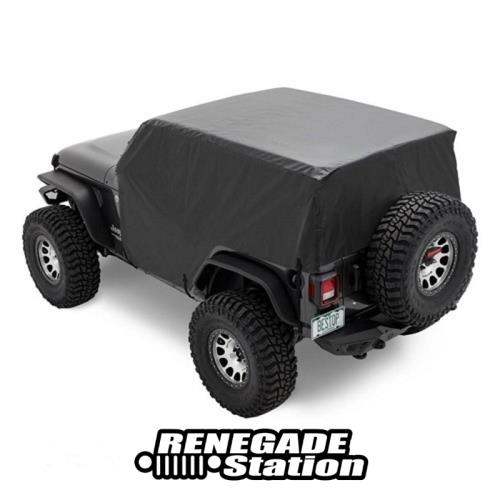 Jeep Wrangler JL 2türer All Weather Trail Cover Regenschutz Abdeckung schwarz Bestop 18-