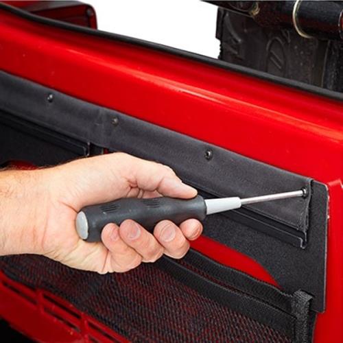 Jeep Wrangler JK Organizer Stautasche Hecktür innen schwarz Bestop 07-18