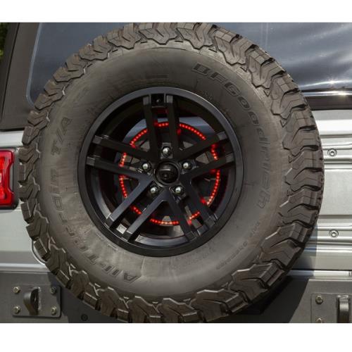 Jeep Wrangler JL dritte LED Bremsleuchte hinter dem Reserverad 18-