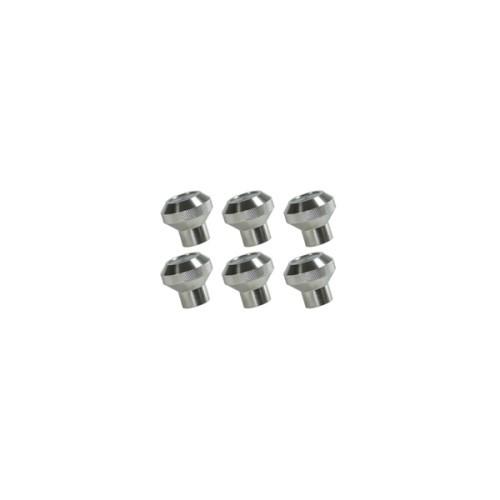 Jeep CJ Schalter Set Heizungszug Knöpfe Alu Armaturenbrett 76-86
