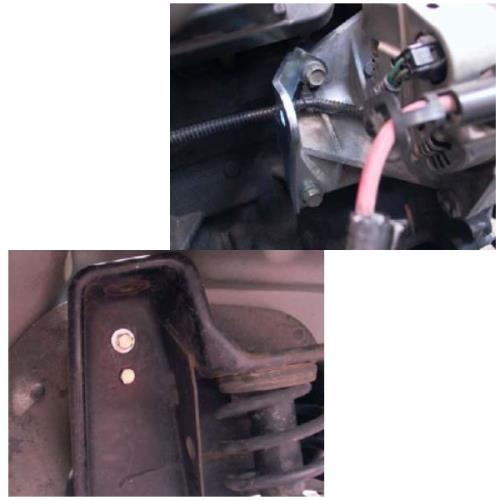 Jeep Wrangler TJ 4,0 ltr. Zusatz Dämpfer Motor Drehmoment Schwingungsdämpfer Set einstellbar Bj. 99-06