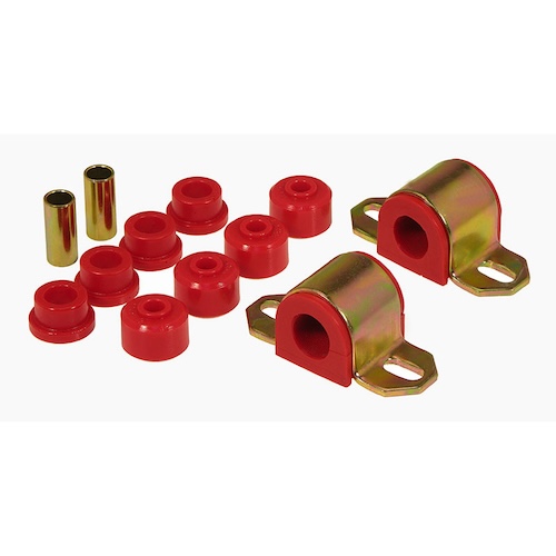 Jeep Cherokee XJ Polyurethan Stabigummi Set Stabibuchsen vorne rot Ø 22,22mm Prothane 84-01