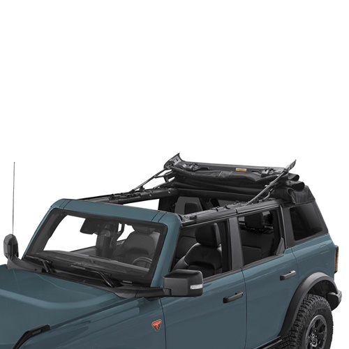 Ford Bronco 4türer Trektop Slantback Verdeck Softtop Black Twill Bestop 21-