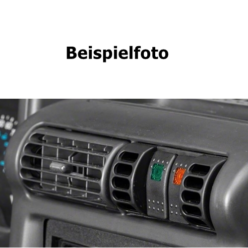 Jeep Wrangler TJ Konsole Blende Lüftungsdüsen mitte Schalterblende mit 2 Schalter 96-06