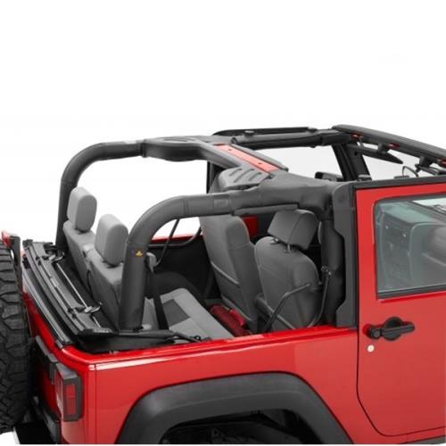 Jeep Wrangler JK 2türer Supertop NX Klappverdeck getönte Scheiben Bestop Black Diamond 07-18