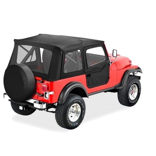 Jeep CJ CJ7 Wrangler YJ Supertop Softtop Verdeck inkl. teilb