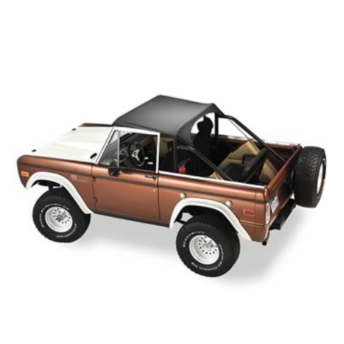 Ford Bronco Bikini Top Traditional Style Black Crush Bestop Bj. 66-77