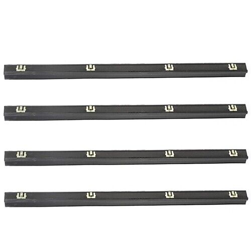 Jeep Wagoneer & Grand Wagoneer SJ 4er Set Abstreifer Dichtung Türen hinten außen & innen 63-91