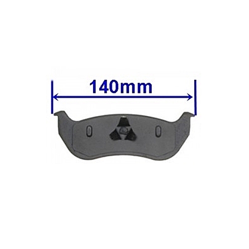 Jeep Wrangler TJ R-Line Bremsbeläge Bremsklötze hinten Raybestos 03-06