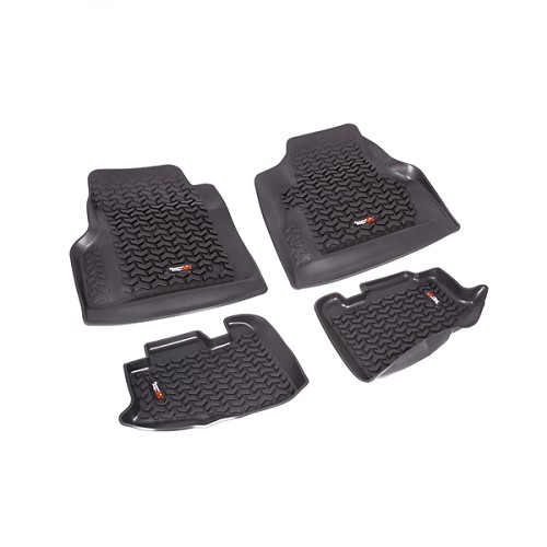 Jeep Wrangler TJ Fussmatten Set Fußmatten Fußraumwannen vorne und hinten All Terrain 96-06