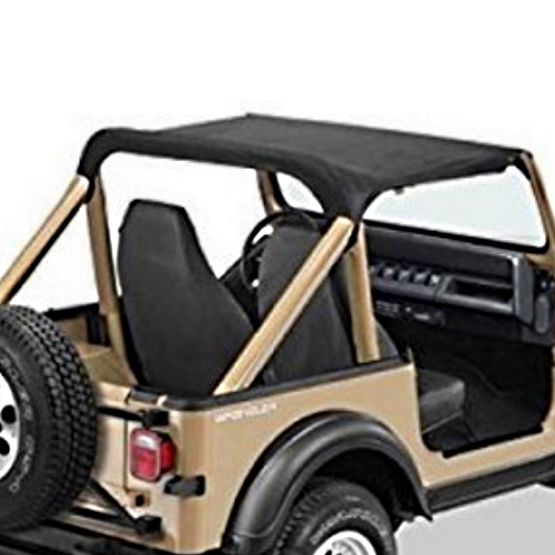 Jeep CJ CJ7 Strapless Bikini Top Black Crush Bestop 80-86