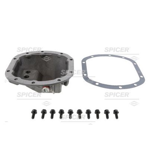 Jeep Cherokee Liberty KJ Performance Sphäroguss Differentialdeckel Kit Grau Dana 30 Vorderachse Spicer 02-07
