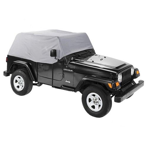 Jeep Wrangler TJ All Weather Trail Cover Grau Bestop Regensc