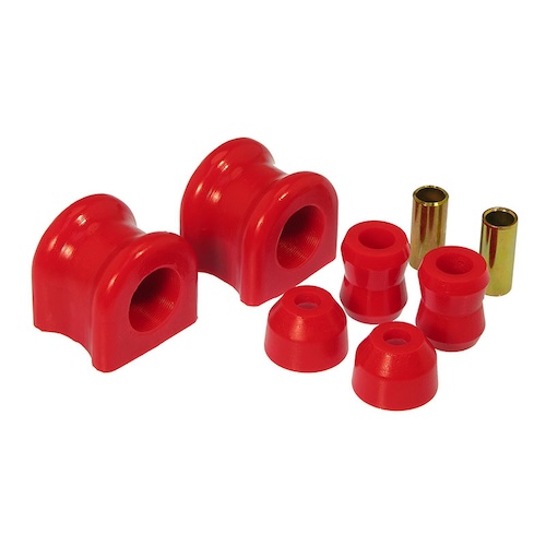 Jeep Wrangler TJ Polyurethan Stabigummi Set Stabibuchsen vorne rot Ø 30,5mm Prothane 96-06