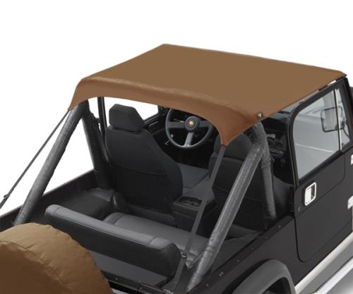 Jeep CJ Bikini Top Traditional Style TAN Denim Bestop 76-86