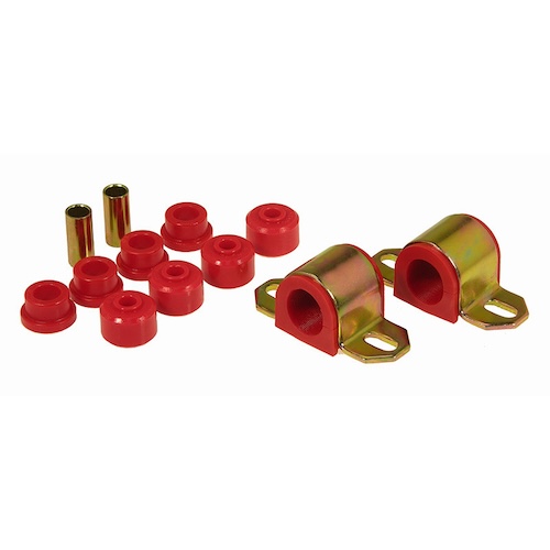 Jeep Cherokee XJ Polyurethan Stabigummi Set Stabibuchsen vorne rot Ø 28,57mm Prothane 84-01