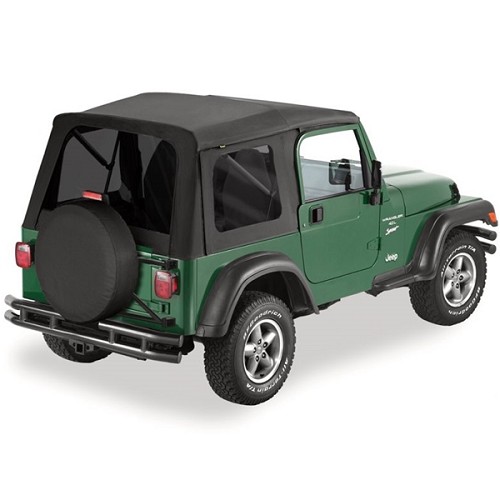 Jeep Wrangler TJ Classic Softtop Supertop Verdeck schwarz Diamond getönte Scheiben Bestop 96-06