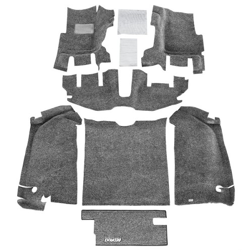 Jeep Wrangler TJ Teppich Komplett Set Fussraum & Kofferaum B