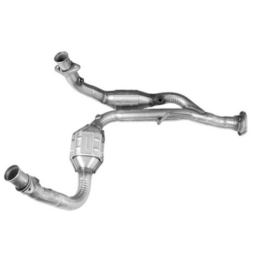 Jeep Grand Cherokee WH WK 3,7 ltr. Flammrohr Hosenrohr Auspuff Rohr vorne mit Katalysatoren 05-06