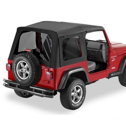 Jeep Wrangler TJ Ersatzplane für Supertop Black Diamond getönte Scheiben Bestop 96-06