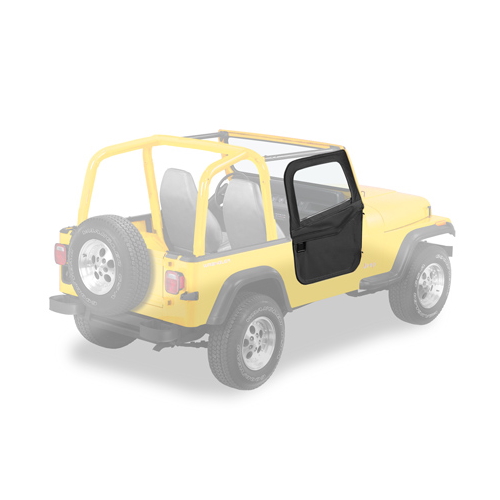 Jeep CJ CJ7 CJ8 teilbare Türen Supertop Doors Black Denim Bestop 80-86